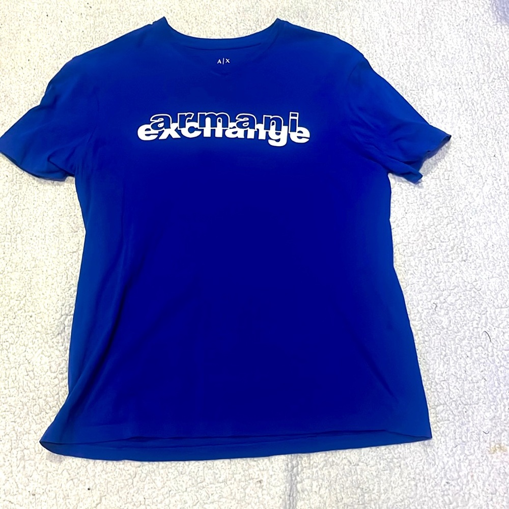 Nice blue Armani exchange T-shirt